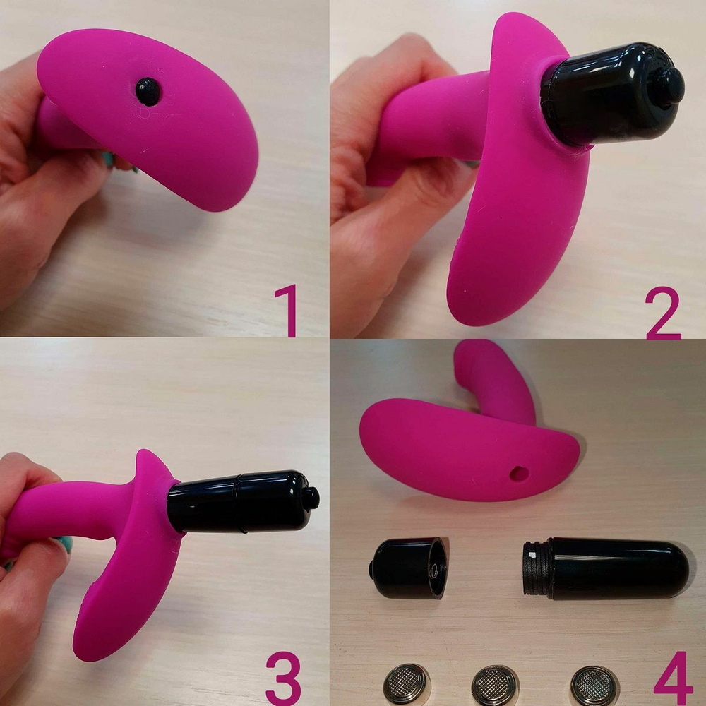 Вибромассажер для точки G Cosmo, силиконовый, 9 см