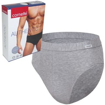 Трусы мужские  Cornette 221 Authentic slip classic,grey melange