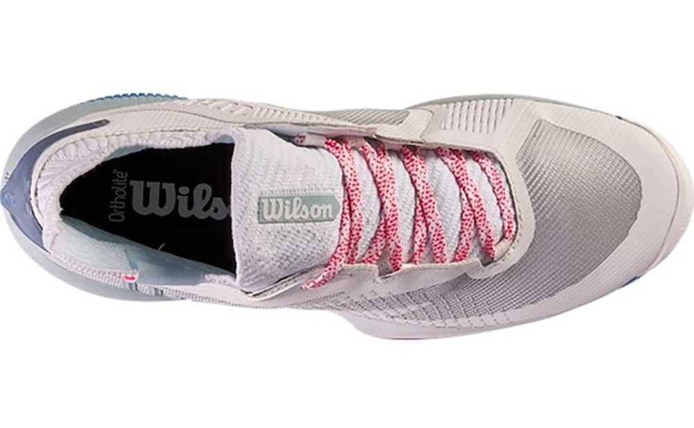 Женские Кроссовки теннисные Wilson Kaos Rapide SFT W - white/cooling spray/french blue