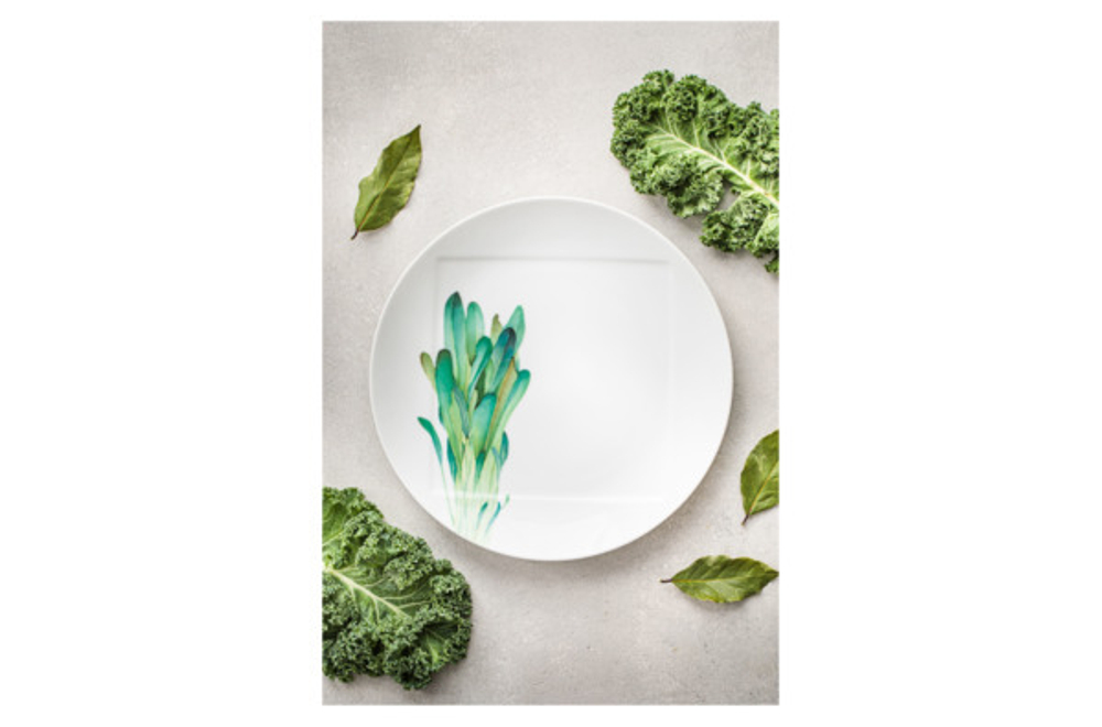 Тарелка обеденная 27см Noritake Овощной букет Горчица