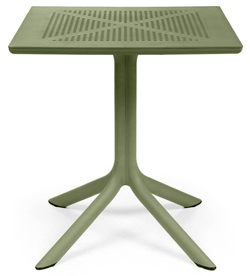 Стол пластиковый обеденный Nardi Clip 70, агава
