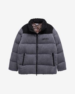 Пуховик AW24 Downjacket Velvet Combo Grey