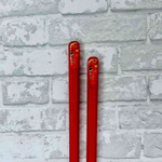 Палочки для еды цветной карбон, пара