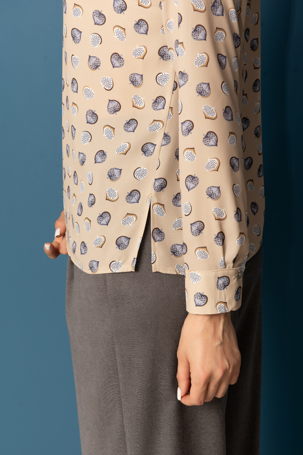 Блузка с принтом Тамбовчанка