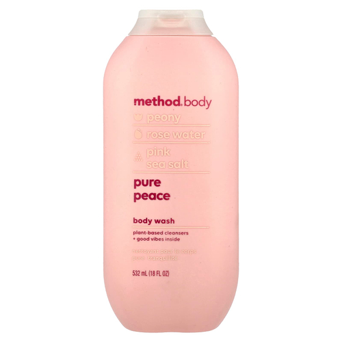 Method, гель для душа, Pure Peace, 532 мл (18 жидк. унций)