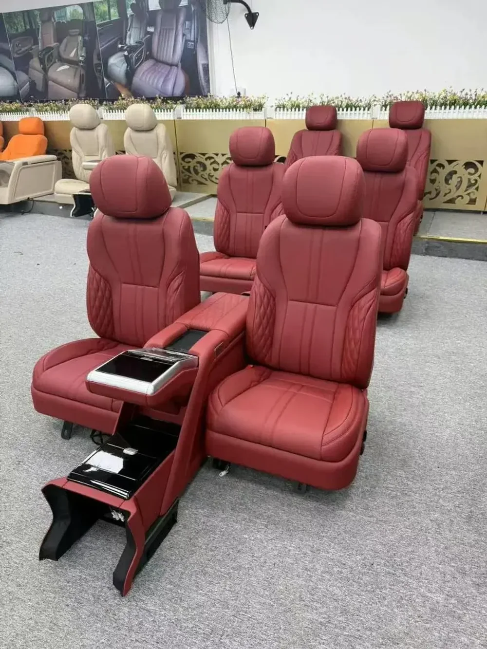 Комплект сидений капитанских кресел задние для Toyota Lexus Тойота Лексус кожаные кресла сиденье сиденье кресло
