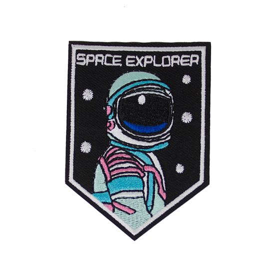 Нашивка на рюкзак и на одежду. Space explorer