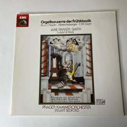 Винтажная виниловая пластинка LP Jane Parker-Smith, Joseph Haydn Гайдн, Orgelkonzerte Der Fruhklassik Ранние Классические Органные Концерты (Германия 1979) Quadraphonic
