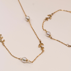 Подарочный комплект Majorica: колье и браслет Juliette