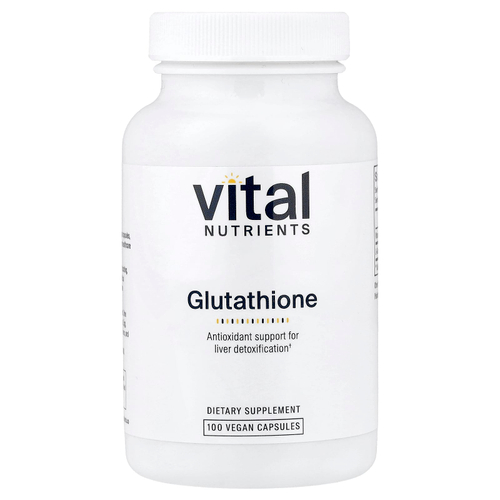 Vital Nutrients, Глутатион`` 100 веганских капсул