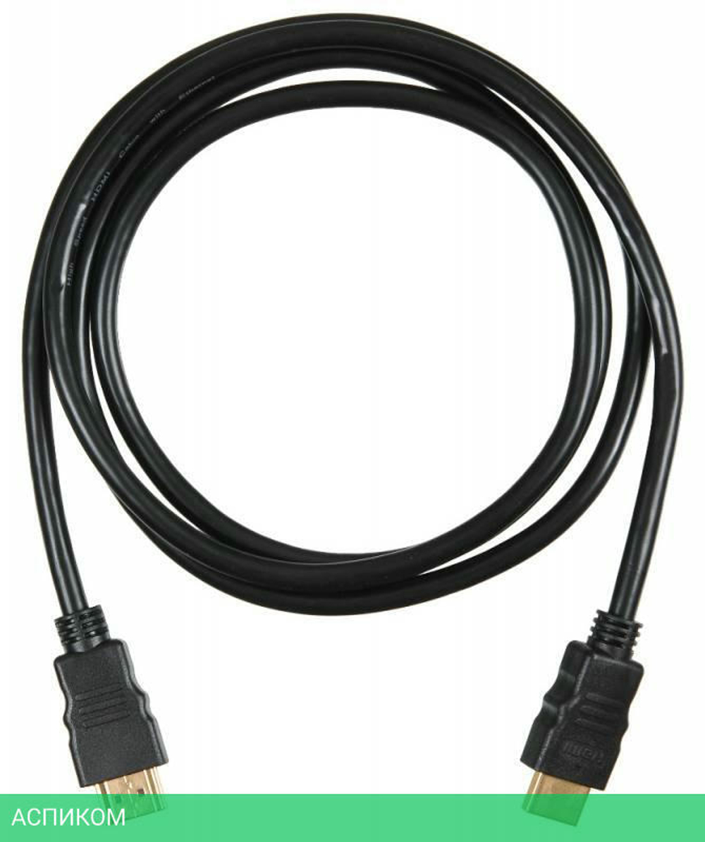 Кабель Buro HDMI 1.4 HDMI (m)/HDMI (m) 1,5м черный (BHP1.5M)
