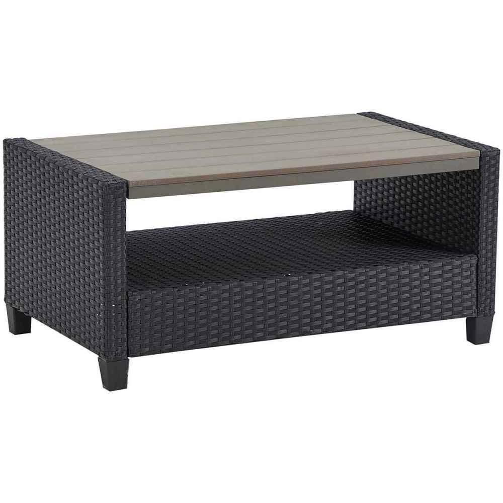 Плетеный комплект мебелис диваном AFM-804G Dark Grey-Grey