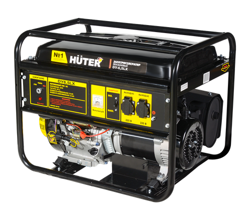 Электрогенератор Huter DY6,5LX - [5 кВт / 220V]