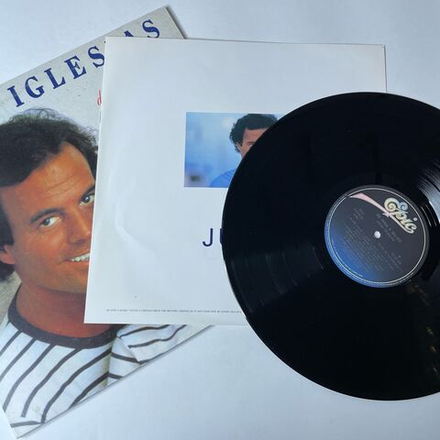 Винтажная виниловая пластинка LP Julio Iglesias De Nina A Mujer (Japan 1981) (No Obi) Que Nadie Sepa Mi Sufrir