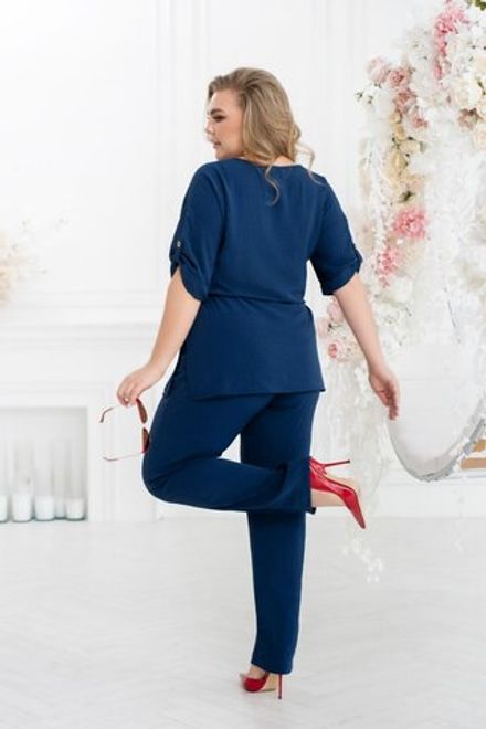 Костюм 2252-темно-синий Minova Фото 2