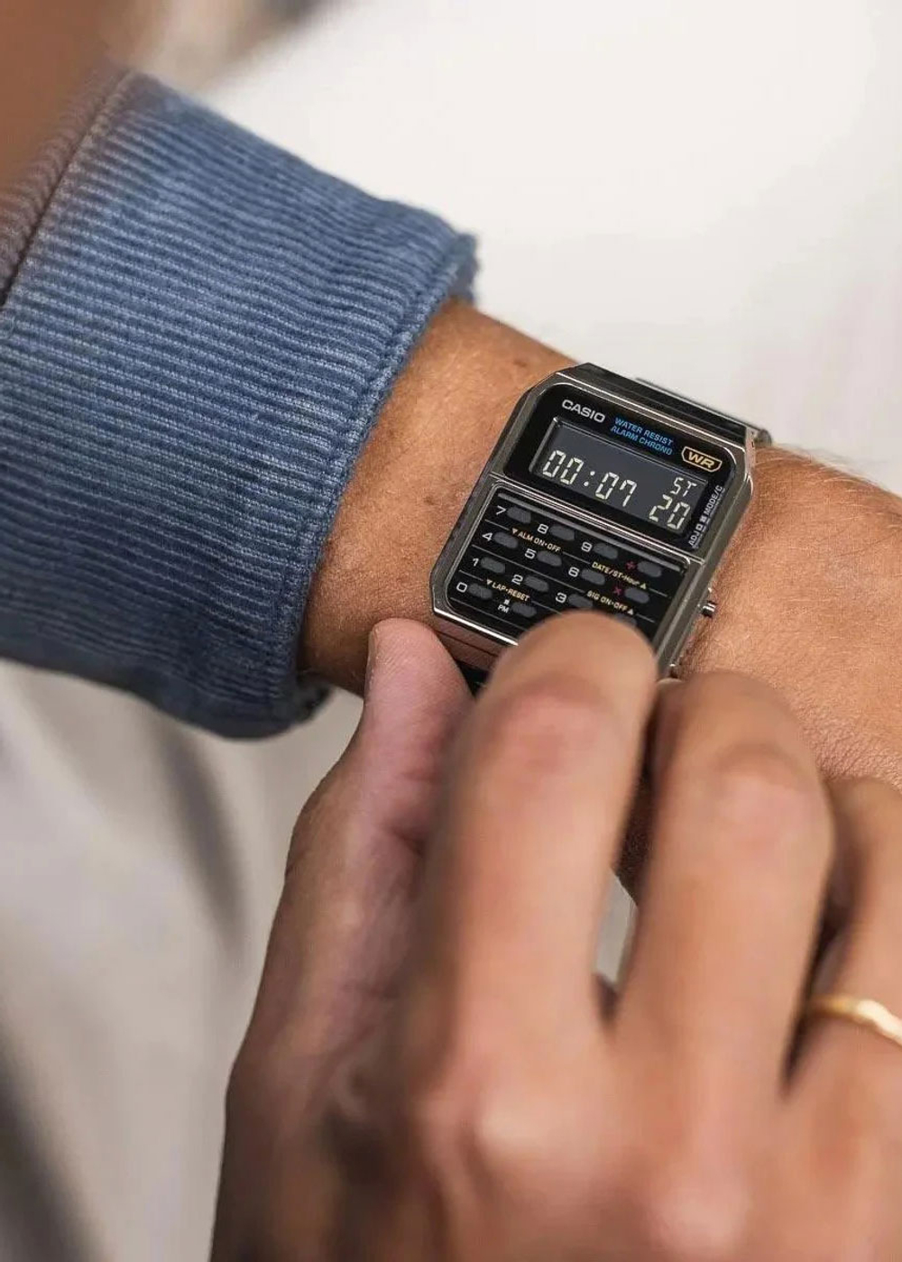 Часы Casio CA-500WEGG-1B