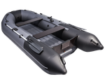 Лодка ПВХ Мастер Лодок Таймень NX2900НДНД "Комби" Графит / Чёрный