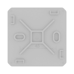 Коробка ответвительная с 8+2 кабельными вводами д.20/20мм, IP55,70х70х40мм