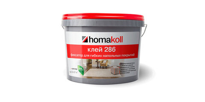 Клей-фиксатор для гибких напольных покрытий Homakoll 286 3 кг