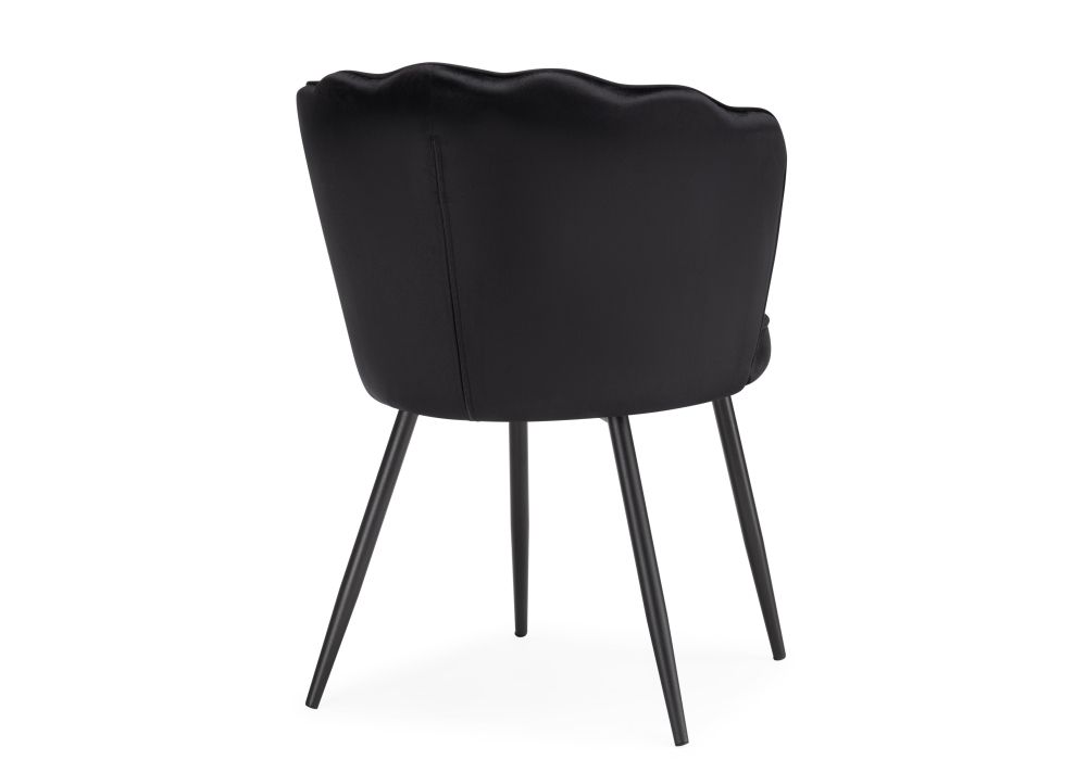 Стул на металлокаркасе Coral black