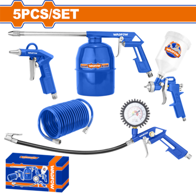 Набор пневмоинструмента 5 шт (10) WADFOW WAX1505