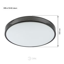 Светильник потолочный светодиодный ЭРА Классик с ДУ SPB-6-70-RC Liburn 70Вт 3400-5500К | Светильники SPB-6 с ДУ