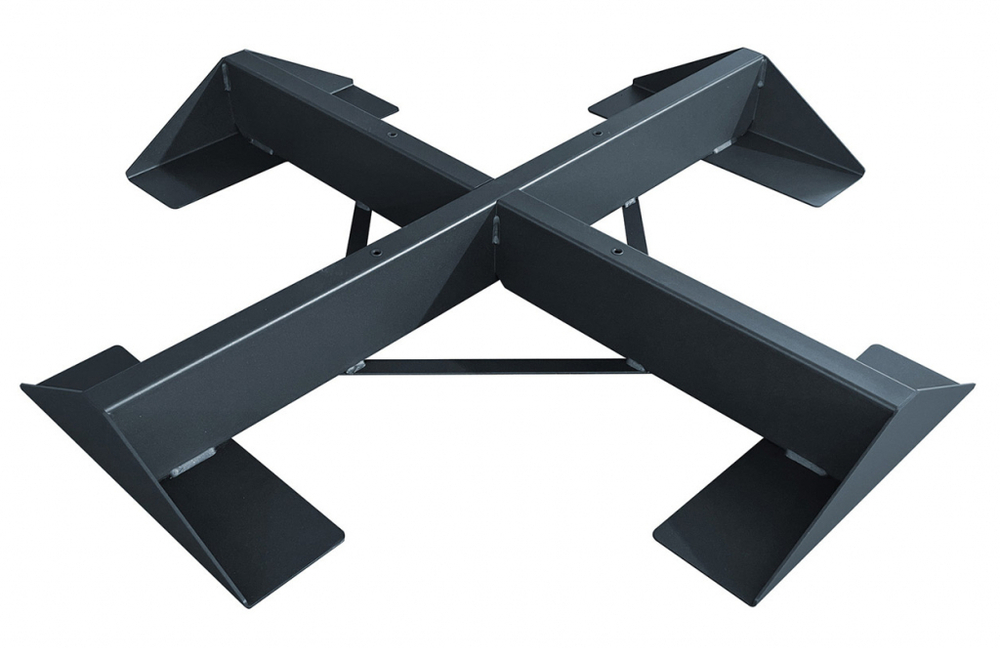 Зонт профессиональный двухкупольный 2.9х6.3 м Scolaro Galaxia Dual T Carbon, антрацит, слоновая кость