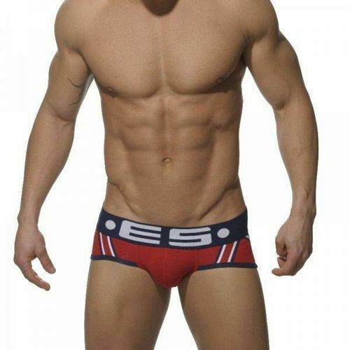 Мужские трусы брифы красные ES Collection UN027