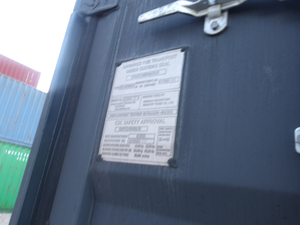 Контейнер 20 футов № ZXJU0241976