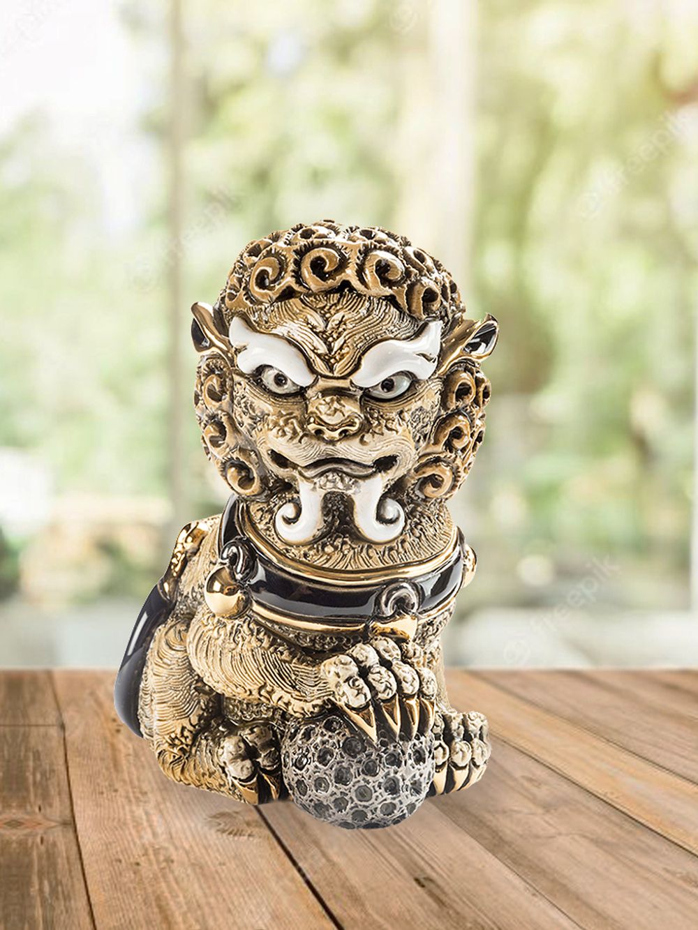 De Rosa Rinconada Статуэтка коллекционная Лев Китайский