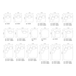 4-х местный нераскладной диван с лаундж модулем SAGA 012/009