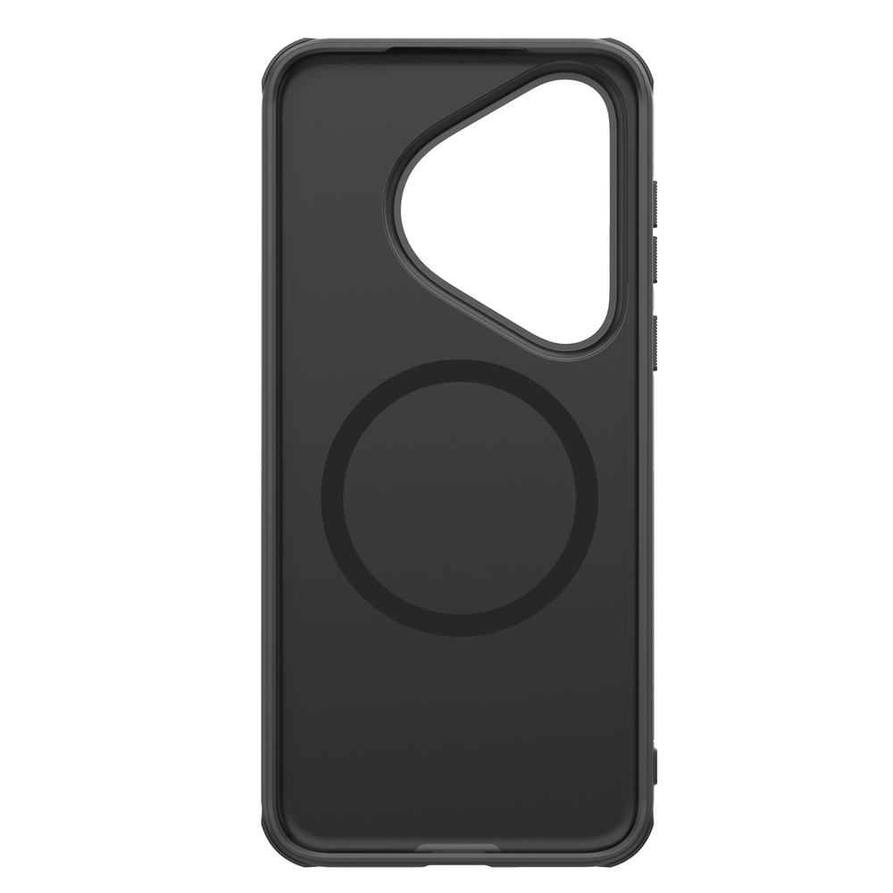 Чехол противоударный от Nillkin c поддержкой зарядки MagSafe для Huawei Pura 70 Pro и Pura 70 Pro+, серия Super Frosted Shield Pro Magnetic Case