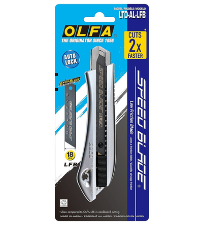 OLFA 18 мм, с сегментированным лезвием, нож (OL-LTD-AL-LFB)