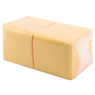 Салфетки 24*24см 1слойные шампань 400шт/уп