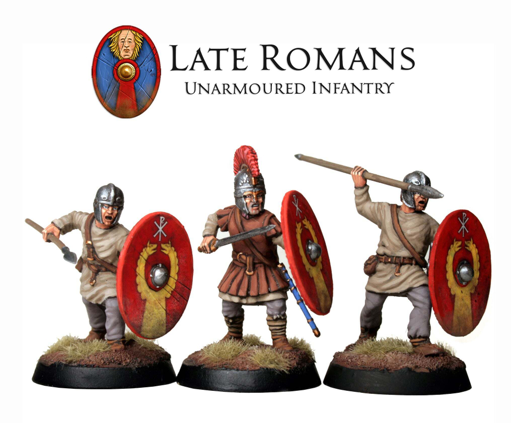 VXDA008  Late Roman Unarmoured Infantry