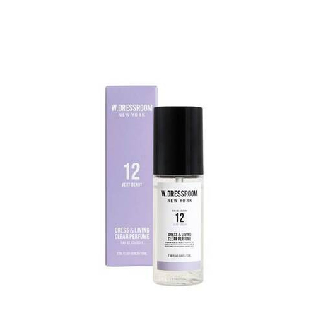 W.DRESSROOM Dress & Living Clear Perfume No.12 very berry 70 ml | Парфюмированный спрей для одежды