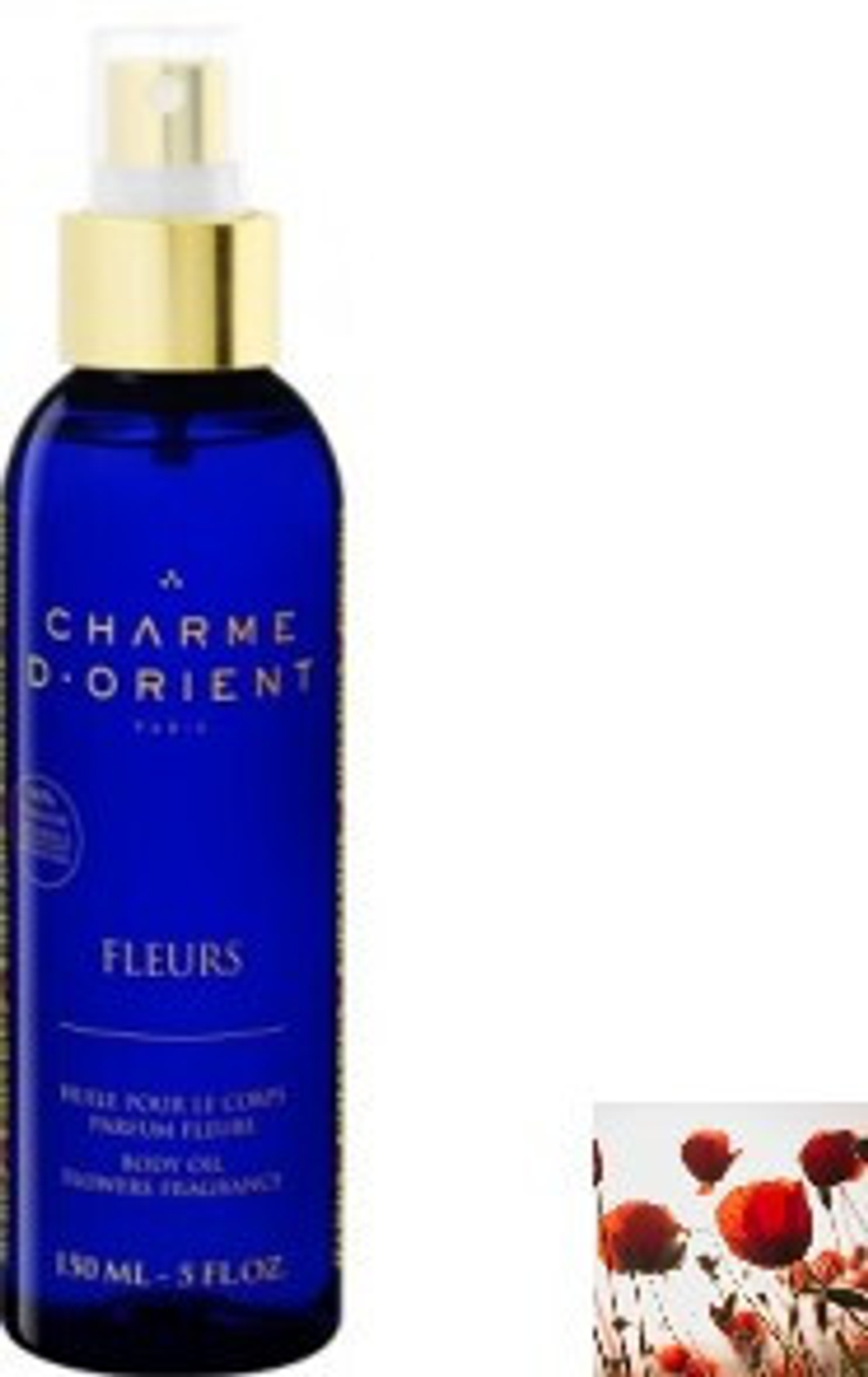 CHARME D'ORIENT Масло для тела с цветочным ароматом Massage Oil Flowers Fragrance (Шарм ди Ориент) 150 мл