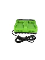 Зарядное устройство на 2 аккумулятора Greenworks G24C,2931907,24v