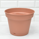 Горшок цветочный Mint 5л d240мм, терракотовый