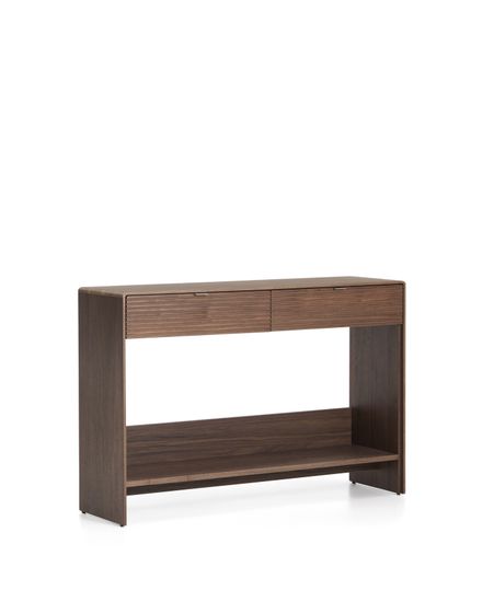 Буфет Norlen с 2 ящиками и полкой из орехового шпона 120 x 81 см