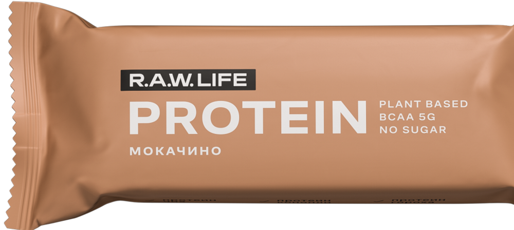 R.A.W. LIFE PROTEIN Мокачино 15шт/уп