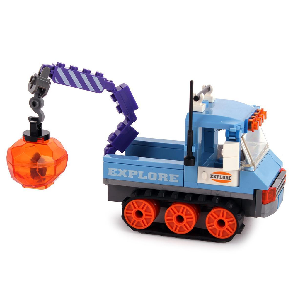 Конструктор блочный Аусини Арктика 129дет., коробка 29428