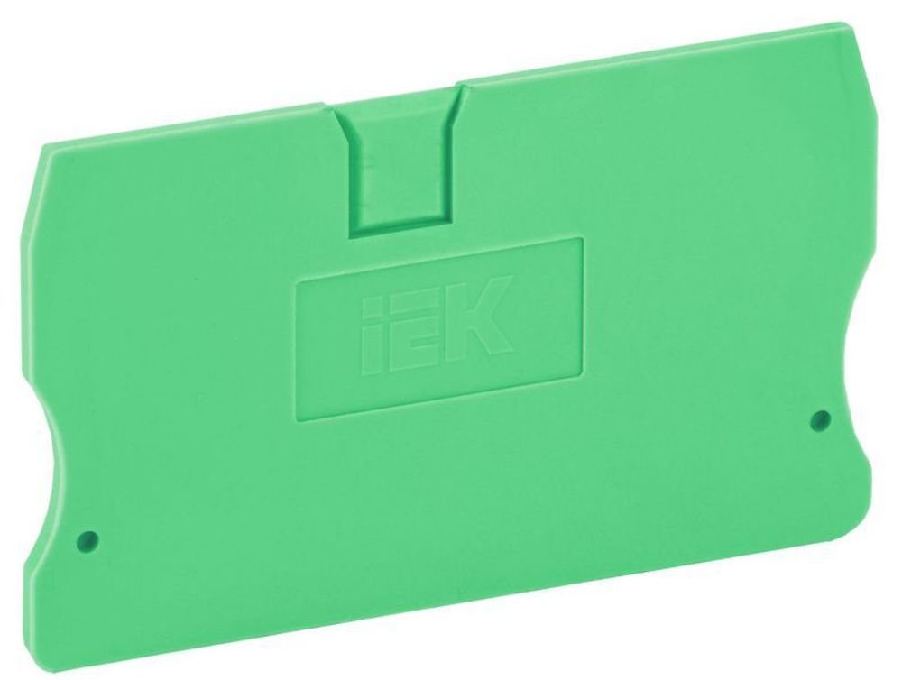 Заглушка для КПИ 2в-1.5/2.5 зел. IEK YZN11D-ZGL-002-K06