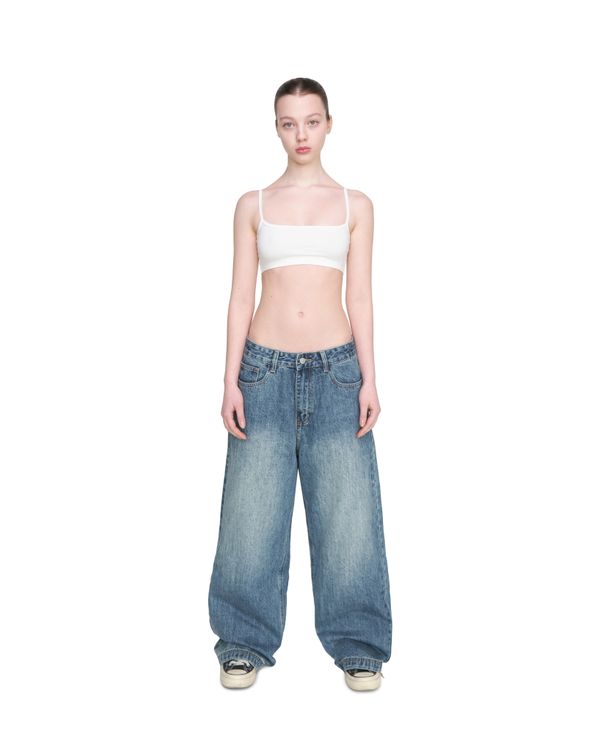 Джинсы Baggy Vintage Blue - фото 4