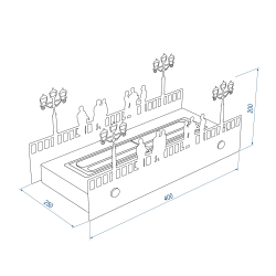 Биокамин Firelight BFP-T400MB Magic