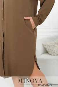 Платье 2425-коричневий Minova