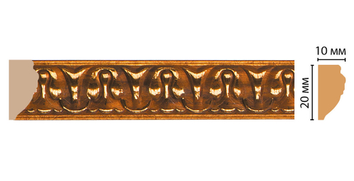 Молдинг DECOMASTER 103C-1223 (20*10*2400мм)