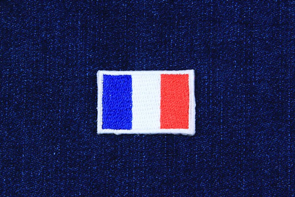 Нашивка Флаг Франции (31х20 мм)