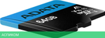 Карта памяти A-Data Premier microSDXC 64GB с адаптером (AUSDX64GUICL10A1-RA1)
