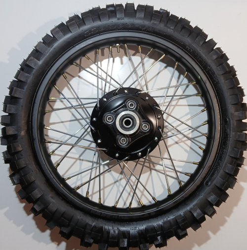 Колесо заднее в сборе 110/100-18 ось Ф15мм Мотоцикл ENDURO ST 250/300